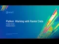Python Working with Raster Data