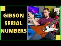 How To Read Gibson Serial Numbers