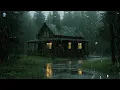 Download Lagu Instant Deep Sleep in 4 Minutes with Pouring Rain \u0026 Fierce Thunder on Rickety Tin Roof in Dark Night