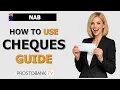 How to Use Cheques with NAB Deposit Mobile App Clearing Bank Cheques Guide
