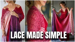 Knit a Gorgeous Shawl that Feels Like a Quiet Moment for Your Heart Hearten