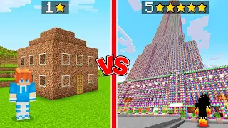 Batalha de HOTEL NOOB VS PRO