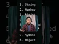 Datatypes in Javascript Days Javascript Challenge