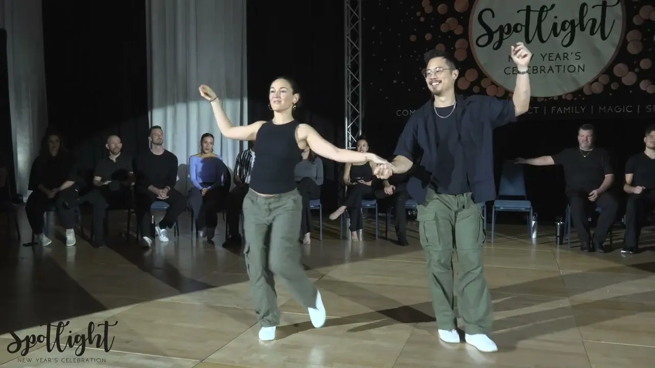 Spotlight New Year's Celebration 2024/2025 Open Strictly Swing Joseph Tong & Lindsay Mistretta