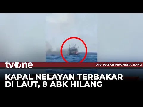 Pencarian 8 ABK Hilang Oleh Tim SAR Terkendala Cuaca Buruk