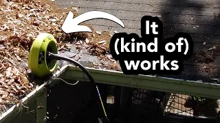 Testing Out The Ryobi Expand-it Gutter Tool - Does It Really Work