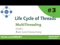 03 Life Cycle Of Thread - Multithreading Level 1