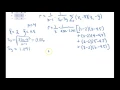 Calculate r the correlation coefficient by hand
