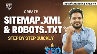 how to create sitemap xml u0026 robots txt file for seo generate sitemap u0026 robots file step by step