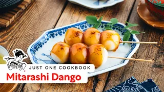 mitarashi dango recipe easy japanese street snack