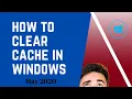 How to Clear Cache in WINDOWS 10 temp