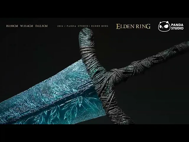 Elden Ring Dark Moon Greatsword from Panda Studio