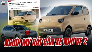 BÁO MỸ PHẤN KHÍCH VÌ VF 2: NGƯỜI MỸ ĐANG THỰC SỰ KHÁT KHAO NHỮNG ĐẶC TÍNH MÀ VF 2 SỞ HỮU