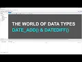 DATE - ADD DATEDIFF DATE FUNCTIONS IN SQL SQL Tutorial For Beginners HINDI