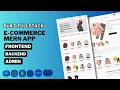 Build a Full Stack E-commerce Website With React Node Express MongoDB and Stripe Payment