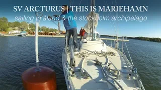 Exploring Mariehamn in the Åland Islands on Sailing Vessel Arcturus