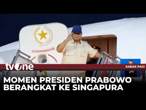 Presiden Prabowo Memulai Kunjungan ke Singapura