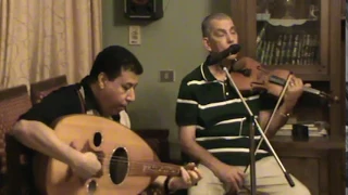 قارئة الفنجان عزف وغناء الفنان سيد منصور صالون مهندس محمود احمد 27 10 2015 