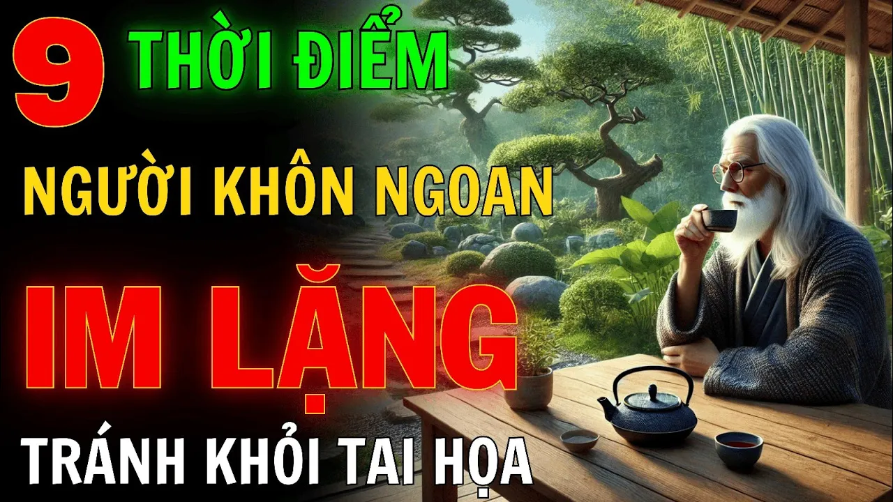 Outline Video Im Lặng Là Sức Mạnh - 9 Tình Huống Mà Im Lặng Là Quyền Năng Của Trí Tuệ