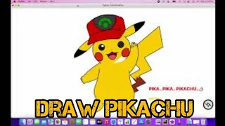 Draw Pikachu Using Python Turtle Graphics Pokemon Anime Pycharm