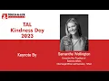 The Foundation of Corporate Giving Keynote Samantha Welligngton TAL Kindness Day