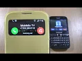 Incoming + Outgoing call at the Same Time  Samsung Galaxy S4 + Samsung Galaxy Y Pro