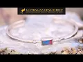 Boulder Opal Bracelet for Sale Blue Opal Bracelet - Australian Opal Direct Worldwide Shipping