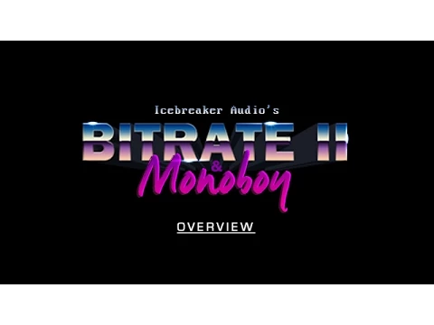 BitRate II & Monoboy product video