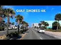 Beach Boulevard 4K Driving Tour Orange Beach Gulf Shores Alabama