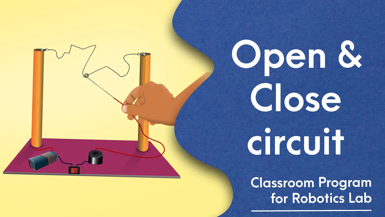 14. Play the Buzz wire game | Learn the concept of open & close circuits.