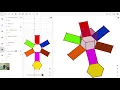 3D Model hexagon rubix s cube Shapes Using Geogebra