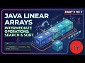 Linear Array in Data Structure - Java Intermediate Tutorial
