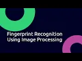 Fingerprint Recognition Using Image Processing With Source Code Matlab Project Code