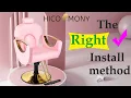 The right Install method for hicomony pink salon chair