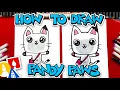 How To Draw Pandy Paws From Gabby s Dollhouse