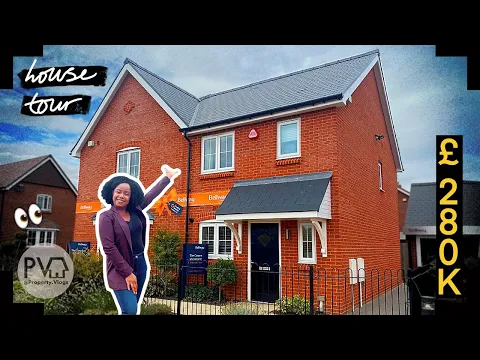 Download MP3 Touring a £280K 2 Bedroom New Build House UK | Bellway Homes The Cooper Show Home