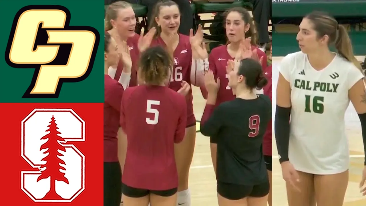 #8 Stanford vs Cal Poly | Full Volleyball Match Highlights 2026 | Volleyball Today