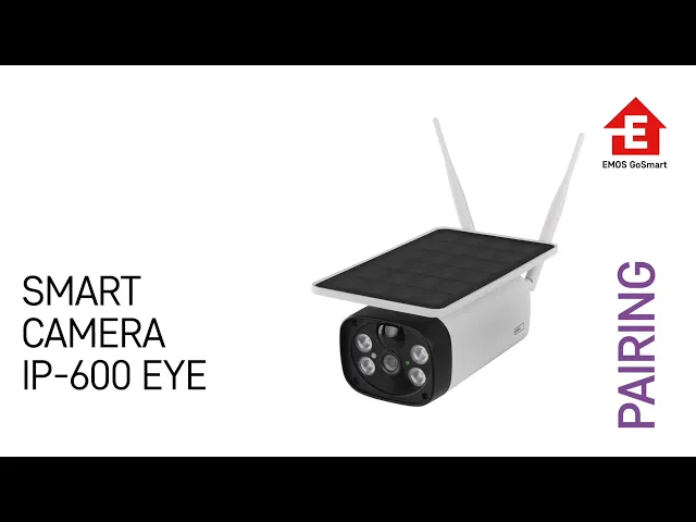 IP Камера HD IP55 със соларен панел IP-600 EYE Wi-Fi GoSmart EMOS