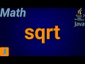 Java Math sqrt