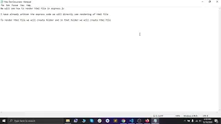 render html file in nodejs using expressjs