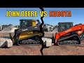 John Deere 331G VS Kubota SVL97-2 lifting demo
