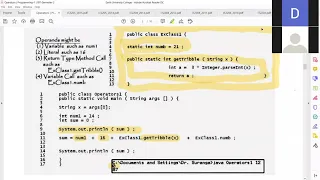 BIT-Sem-1 Programming-Java Lesson-4 Operators Part-1