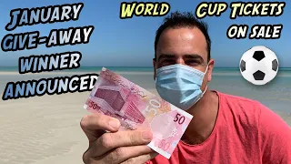 Qatar 2022 World Cup Tickets on Sale! | January Money Giveaway