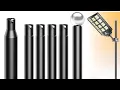 20Ft Tall Street Light Pole Street Lamp Post for Outdoor Lights Backyard Street Patio Parking Lots