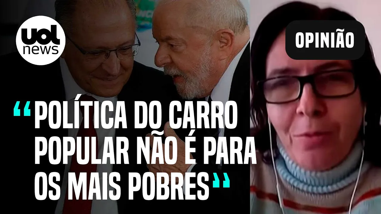 Carros mais baratos: Governo Lula faz uma política que não é para os mais pobres, diz Mônica Bergamo