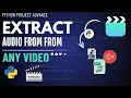 Editing with Python MoviePy Python Project