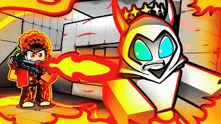 I Fought The #1 Flamethrower Clan In Roblox Rivals...