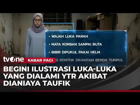 SADIS! Ilustrasi Grafis Luka yang Dialami YTR