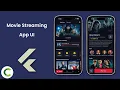 Movie Streaming App UI in Flutter Netflix Clone in Flutter