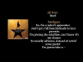 Hamilton - My Shot lyrics
